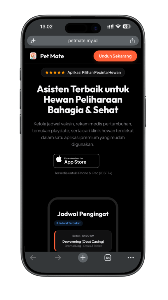 Pet Mate Live Site